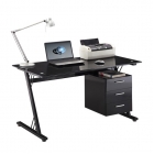 Компьютерный стол Deluxe DLFT-3314CT-B Sigma